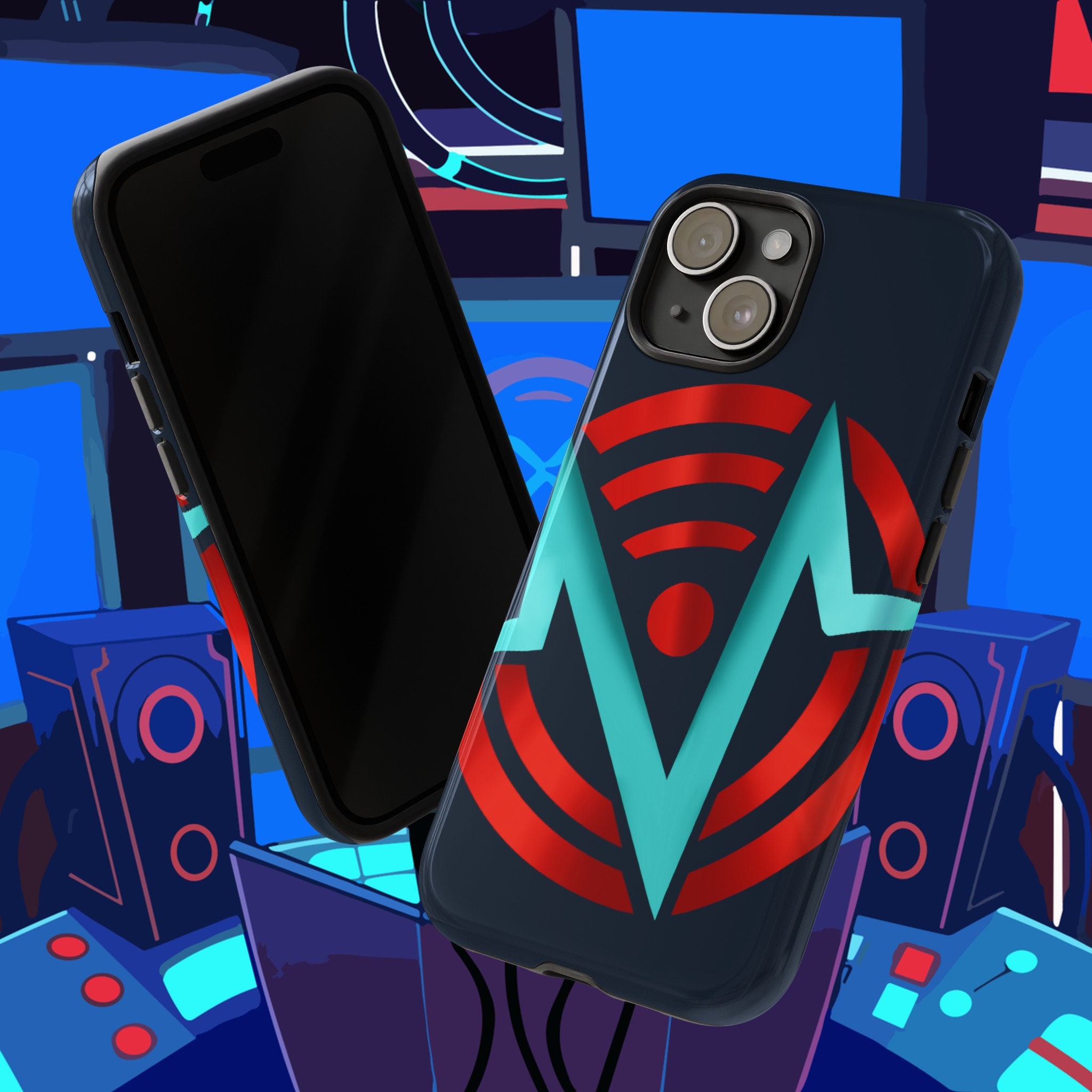 Vox Hazbin Hotel タフな電話ケース 悪魔のような耐久性 保護 美しい