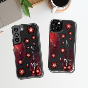 Acheron Honkai Star Rail Aesthetic Phone Clear Case Design for iPhone 16 Samsung 24 Clear Cases Trendy Accessories Protective Cover