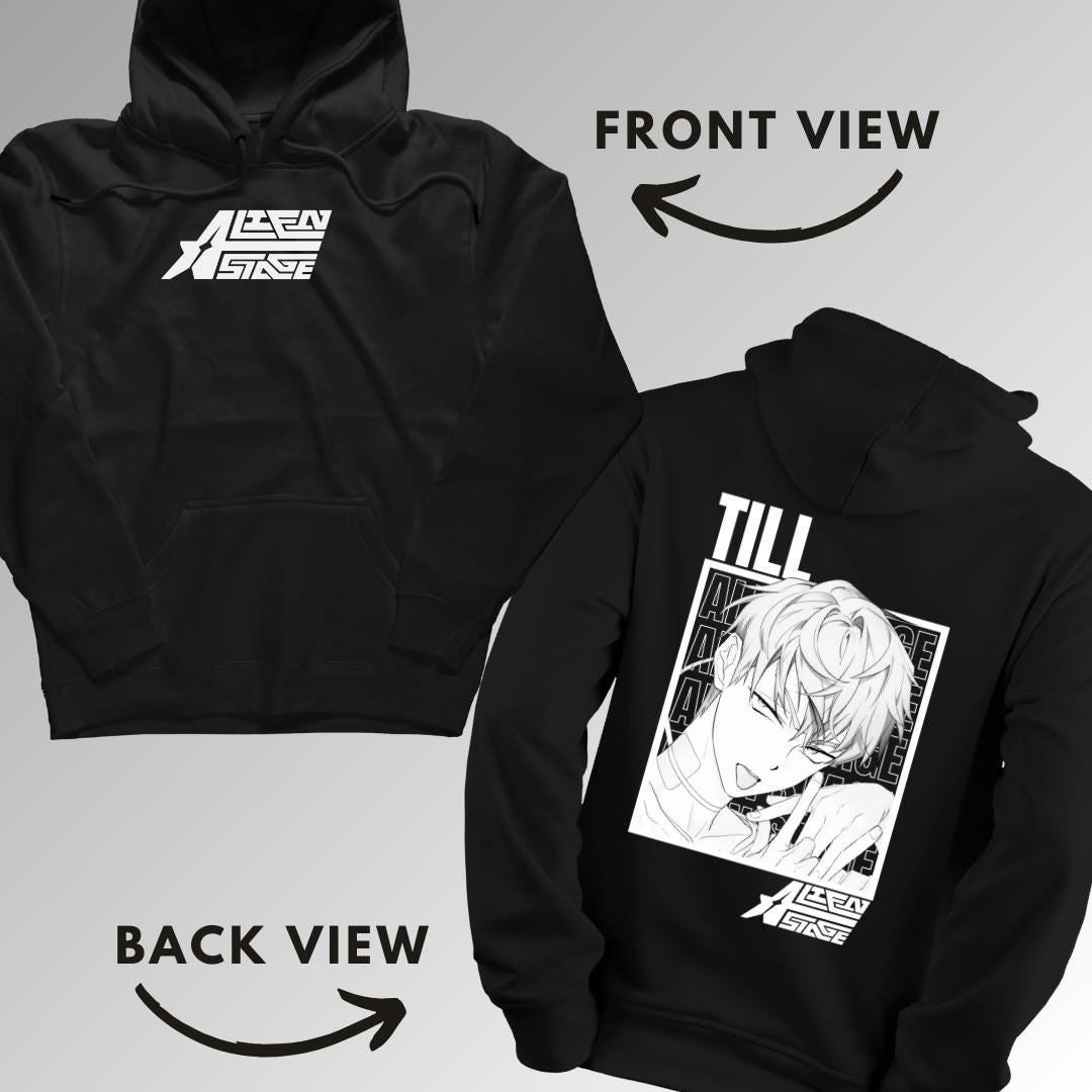 [TWN]★ADAMANT HOODIE Fabric of the Universe ONI Black Techwear Hoodie