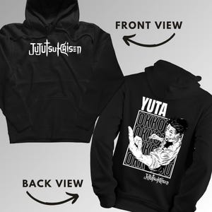 Yuta Okkotsu Jujutsu Kaisen Hoodie Anime Sweatshirt Trendy Manga Clothing JJK Merchandise Unisex Casual Wear