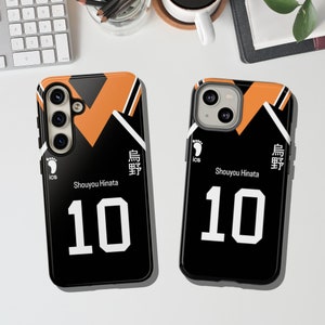 Shouyou Hinata Haikyuu anime Phone Case: Perfect for Fans & Anime Enthusiasts! (iPhone 15, Google pixel 8, Samsung S24)