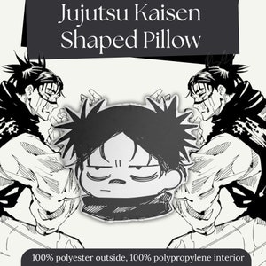 Choso Jujutsu Kaisen Shaped Pillow Cute Anime Pillow Plushie: Perfect Anime Gift, Featuring your Favorite Characters!