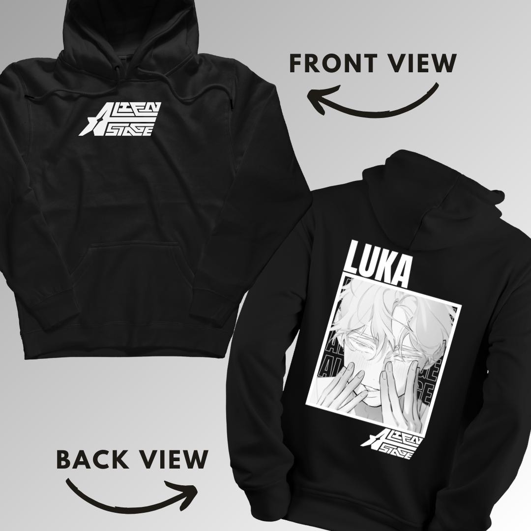 Luka Alien Stage Unisex Hoodie Vintage Streetwear Hooded