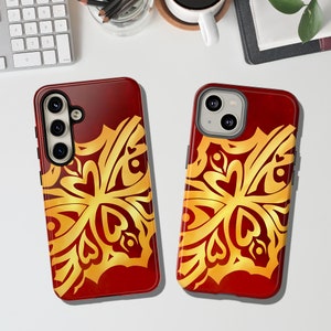 Valentino Hazbin Hotel Tough Phone case Devilishly Durable Protection aesthetic design (iPhone 16, Google pixel 8, Samsung S24)