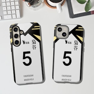Akaashi Keiji Haikyuu anime Phone Case: Perfect for Fans & Anime Enthusiasts! (iPhone 15, Google pixel 8, Samsung S24)