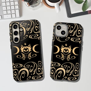 Étui pour téléphone Estolas Helluva Boss Tough, Devilishly Durable Protection, design esthétique (iPhone 16, Google pixel 8, Samsung S24)