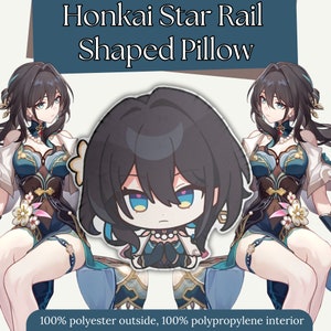 Ruan Mei Honkai Star Rail Shaped Pillow Cute Anime Pillow Plushie: Adorable & Comfortable Featuring your Favorite Characters!