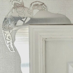 Metal Sea Turtle Door Frame Decor, 13 x 11