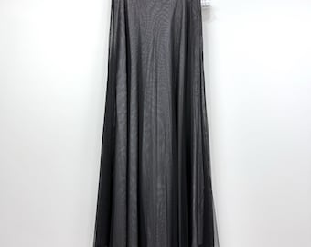 Falda esencial de noche Adrianna Papell para mujer, talla 10, color negro, talla NWT, para eventos, Whimsigoth