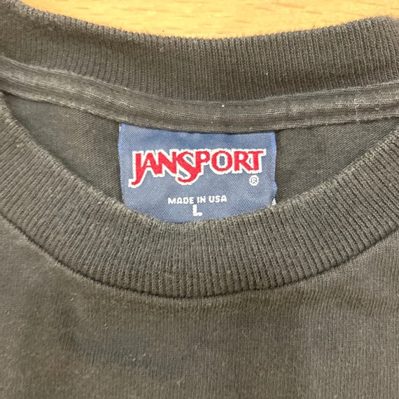 Men’s Vintage Jansport Long Sleeve Crew Neck Shir… - image 2