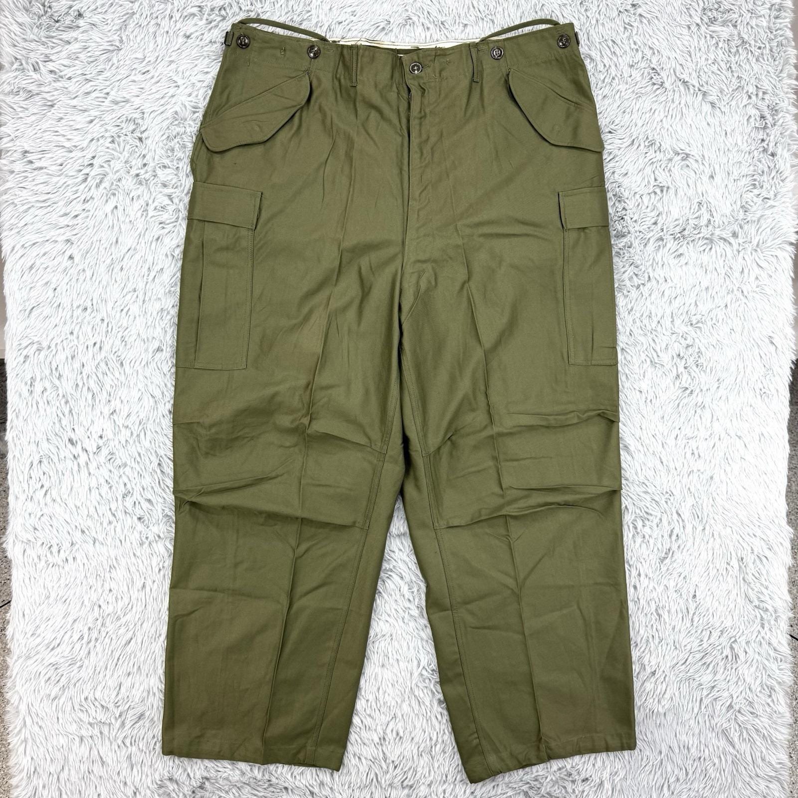 US ARMY M51 field pants(キ) Cold War US Army M51 Field Trousers Wool 31w x 32l