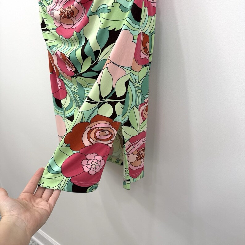 VTG Y2K BCBG Dress Womens XS Fairy Grunge Retro Feminine Whimsical Boho Stretch image 10