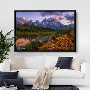 Schwabacher's Landing | Grand Teton National Park | Wyoming | Sunrise | Sunset | Paper Print | Canvas | Metal | Acrylic