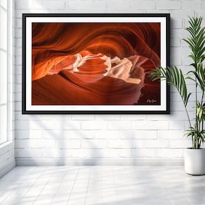 Antelope Canyon Kunstdruck: Arizona Wüstenlandschaft Fotografie