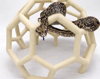 Python Playground X-Large - Snake climbing enrichment, giant snake jungle gym, volta ball python, jungle carpet python