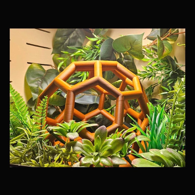 Python Playground Medium l Snake Climbing Enrichment , snake enrichment , reptile climbing, snake tank decor, snake jungle gym image 2