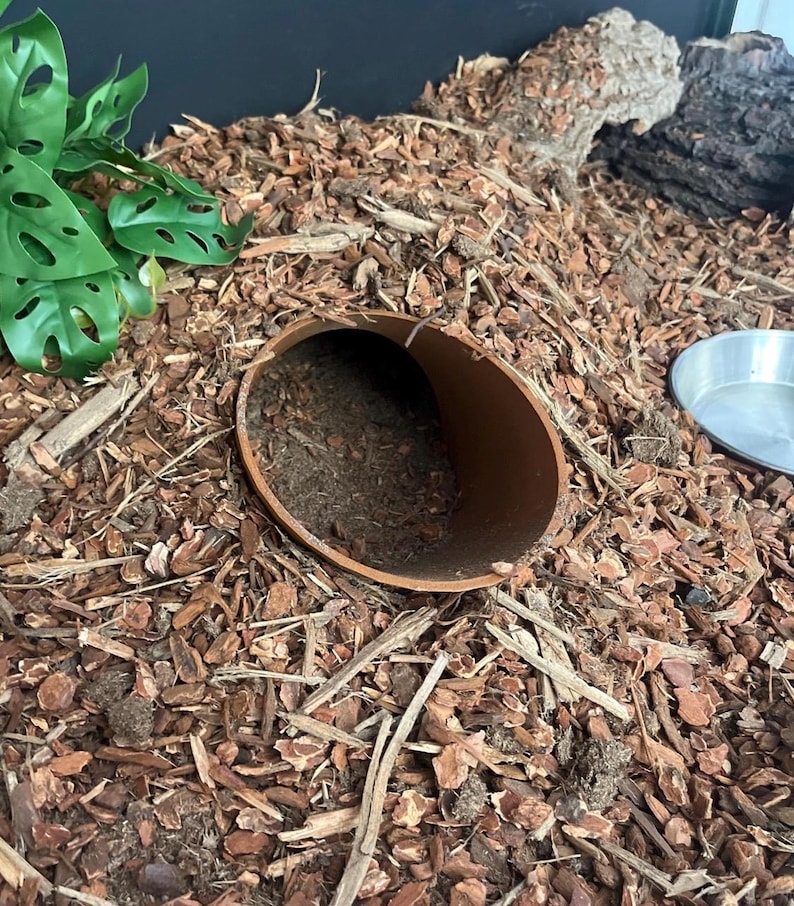 Burrow Buddy Snake Hide - Large Size I Ball Python Hide, Hide for Larger Snakes image 6