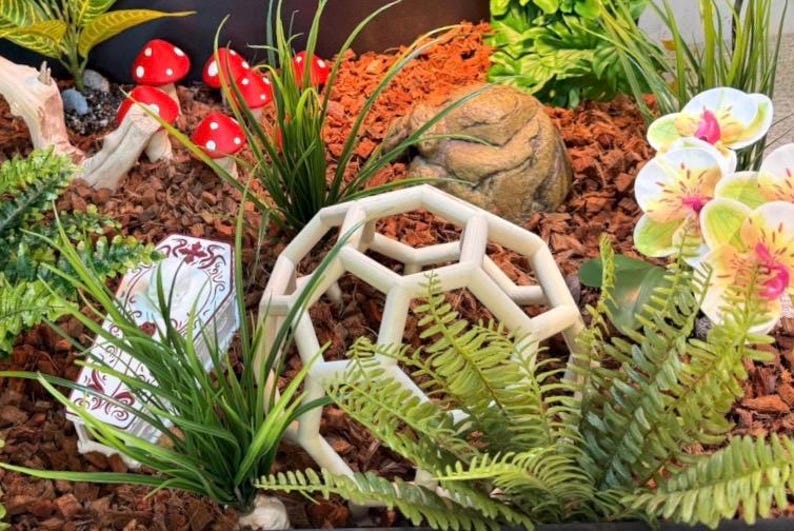 Python Playground Medium l Snake Climbing Enrichment , snake enrichment , reptile climbing, snake tank decor, snake jungle gym image 4