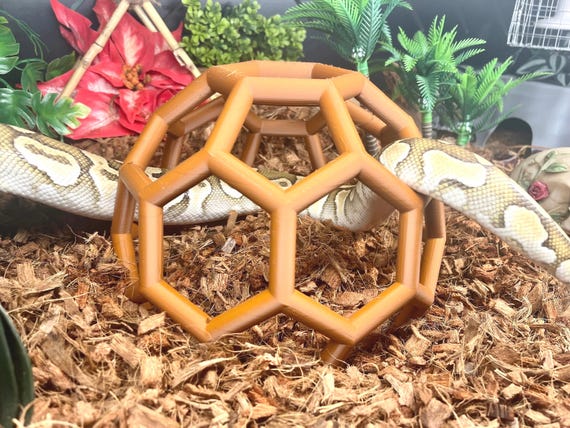 Python Playground Medium l Snake Climbing Enrichment , snake enrichment , reptile climbing, snake tank decor, snake jungle gym