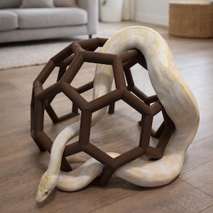 Python Playground EPIC Snake Climbing Enrichment, enriquecimiento para pitones bola adultas, gimnasio de jungla de serpientes grande imagen 5