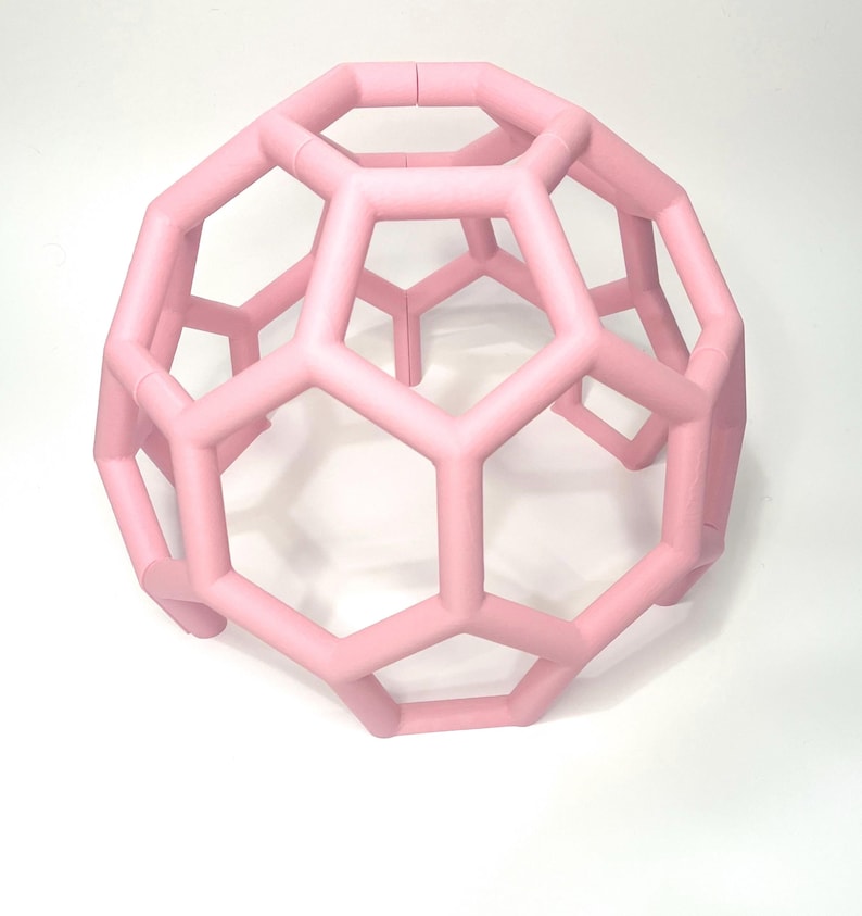 Snake climbing enrichment python playground in pink