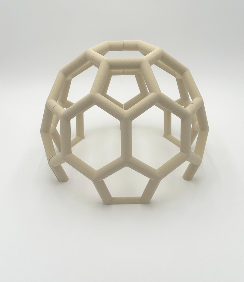 snake climbing dome in beige color