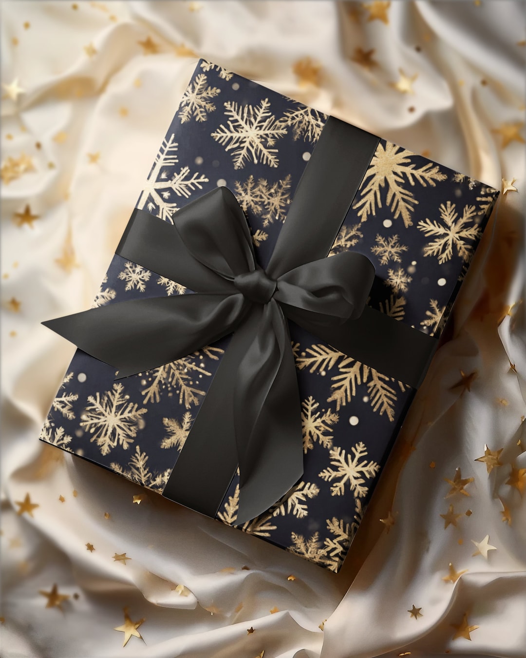 Snowflake Christmas Wrapping Paper 