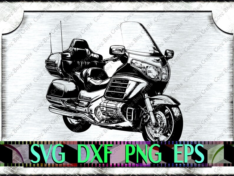 Goldwing SVG DXF EPS Png Download, Printable, Editable Vector, Ready ...