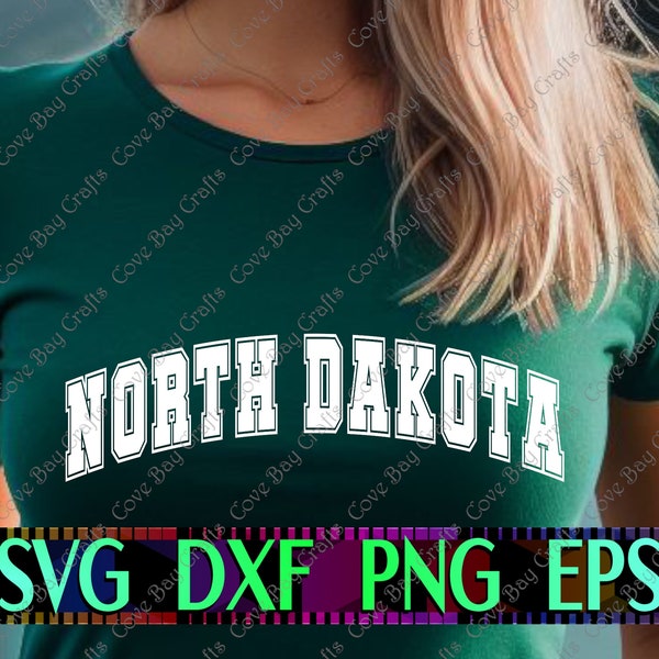 North Dakota SVG DXF EPS Png Download, Printable, cuttable, editable Vector, Ready for cricut & silhouette | Clip Art | Design | States