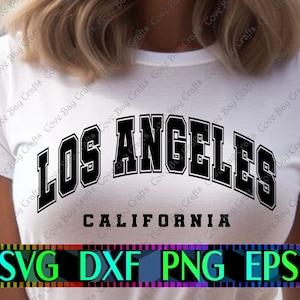 Los Angeles SVG DXF EPS Png Download, Printable, cuttable, editable Vector, Ready for cricut & silhouette | Clip Art | Design
