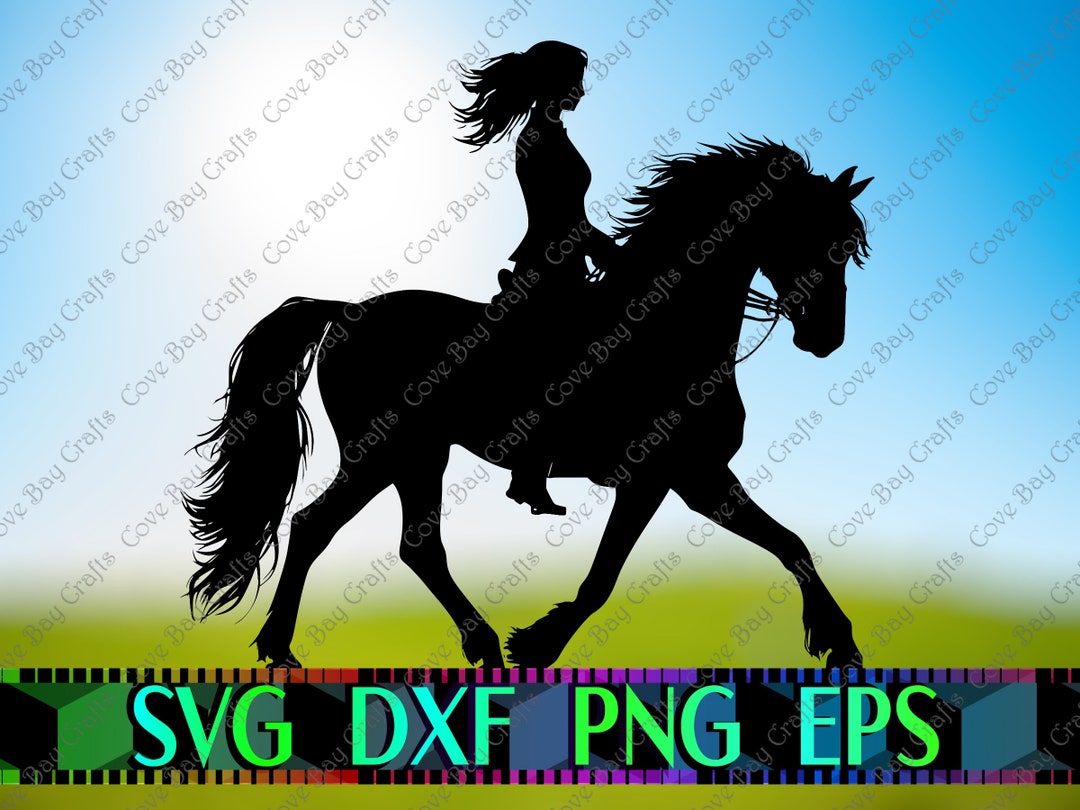 Asshat Rider Svg Horse and Rider SVG DXF EPS Png Download, Printable, Editable Vector ...