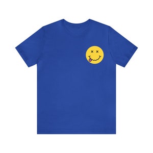 Sorry for what I said when I was drunk with smiley face on Bella Canvas 3001 shirt. Best seller, drunk, bar, funny, Friends, trending.