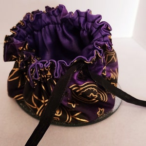 Sun and Moon Celestial - Crystal / DND Dice Pouch