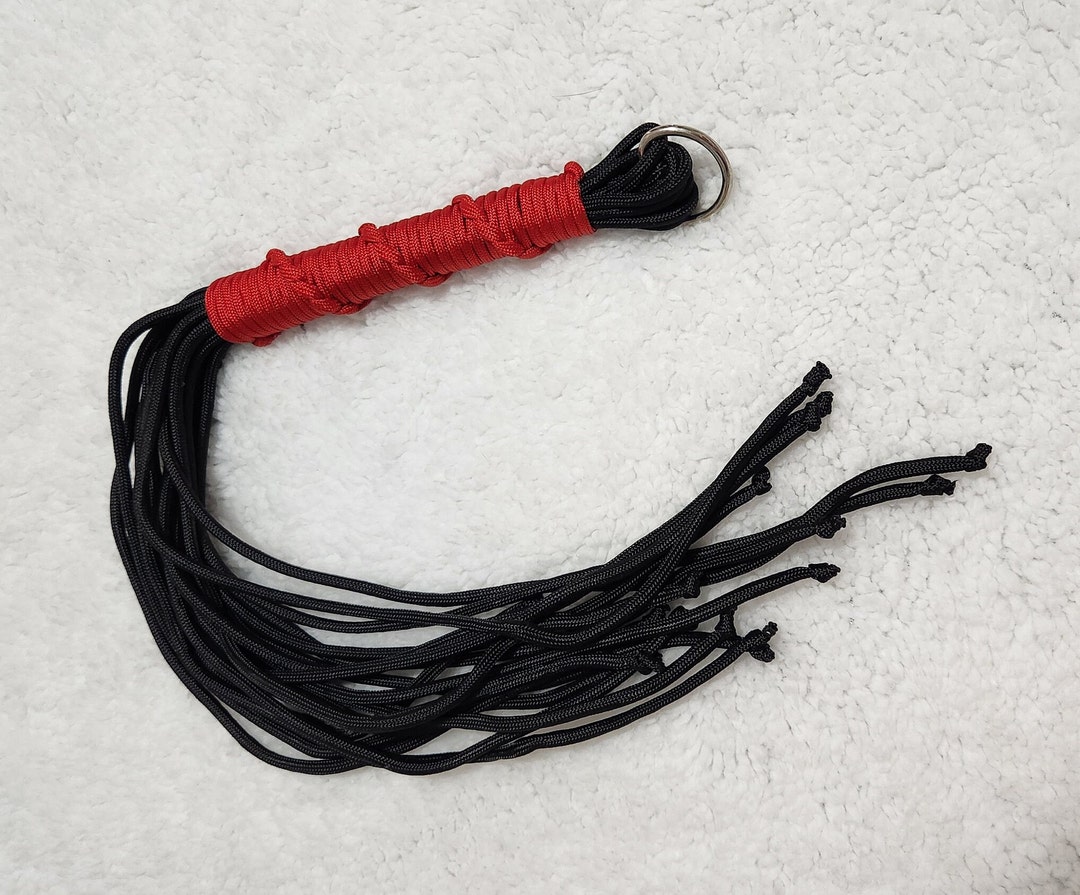 The Pleaser Paracord Flogger Etsy