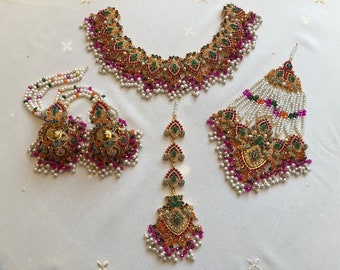 Tropical Bliss Mehndi jewellery set