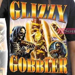 Glizzy Gobbler Shirt, Funny Joke Tshirt, Inappriopriate Offensive Sweatshirt, Unhinged Gen Z Gag Hoodie, Unisex Weird Tee