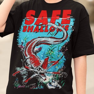 Subnautica Gaming T-Shirt, Unisex Indie Videogame Shirt, Gaming Tee