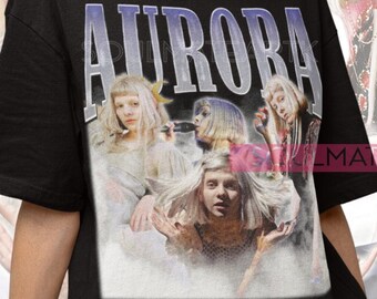 Retro AURORA Shirt, Aurora Homage Tshirt, Aurora The Gods We Can Touch Sweater, Aurora Runaway 90s Tee