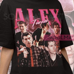 Retro Alex Turner-shirt, Alex Turner Vintage T-shirt, Alex Turner-sweater, Alex Turner-hoodie, Alex Turner jaren 90-T-shirt