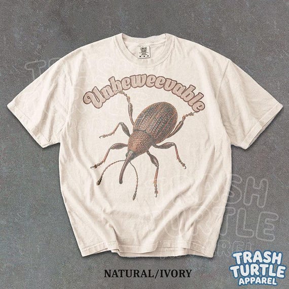 Funny Weevil Beetle Shirt Unbeweevable Pun Graphic TShirt Cute Cottagecore Inssect Sweatshirt Snout Bug Gift Tee