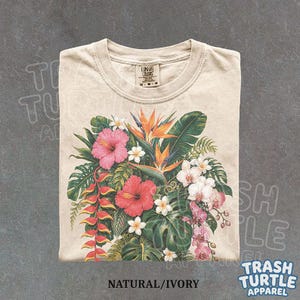 90s Hibiscus Shirt - Etsy
