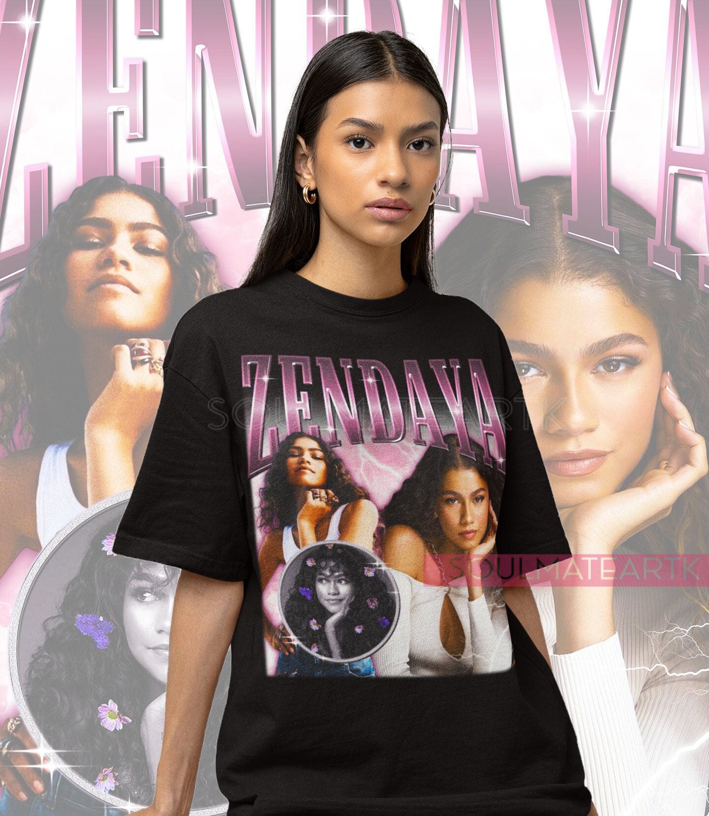 Grape - Inspired By Zendaya - Sustainably Made Unisex Sweatshirt main image 1