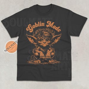 Goblin Mode Shirt, Funny Goblin Ironic Tshirt, Meme Fantasy Weird Sweatshirt, Graphic Medieval Hoodie, Unisex 90s Tee