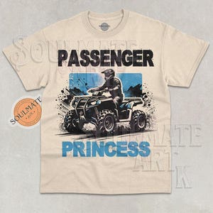 Passenger Princess Shirt, Funny Cute Tshirt, Trendy Cool Sweatshirt, Joke Hoodie, Unisex Graphic Tee