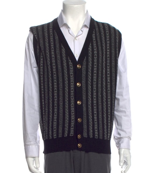 Versace Vintage 1990's Sweater Vest