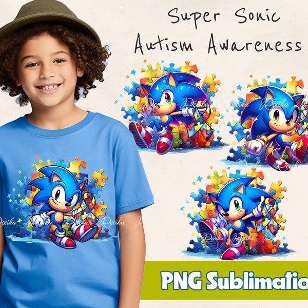Autism Awareness PNG Bundle, Autism Cartoon Clipart, Awareness Support, Puzzle Piece PNG Sublimation, Autism Ribbon PNG, Instant Download