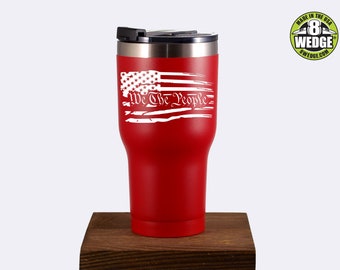 Personalized RTIC 20oz Tumbler - Custom laser etched designs.  Firefighter, Patriotic, pet themes and more!  Custom logos available.