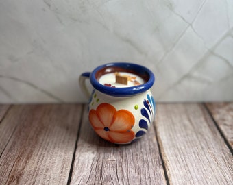 Tacita de Barro soy wax Candle