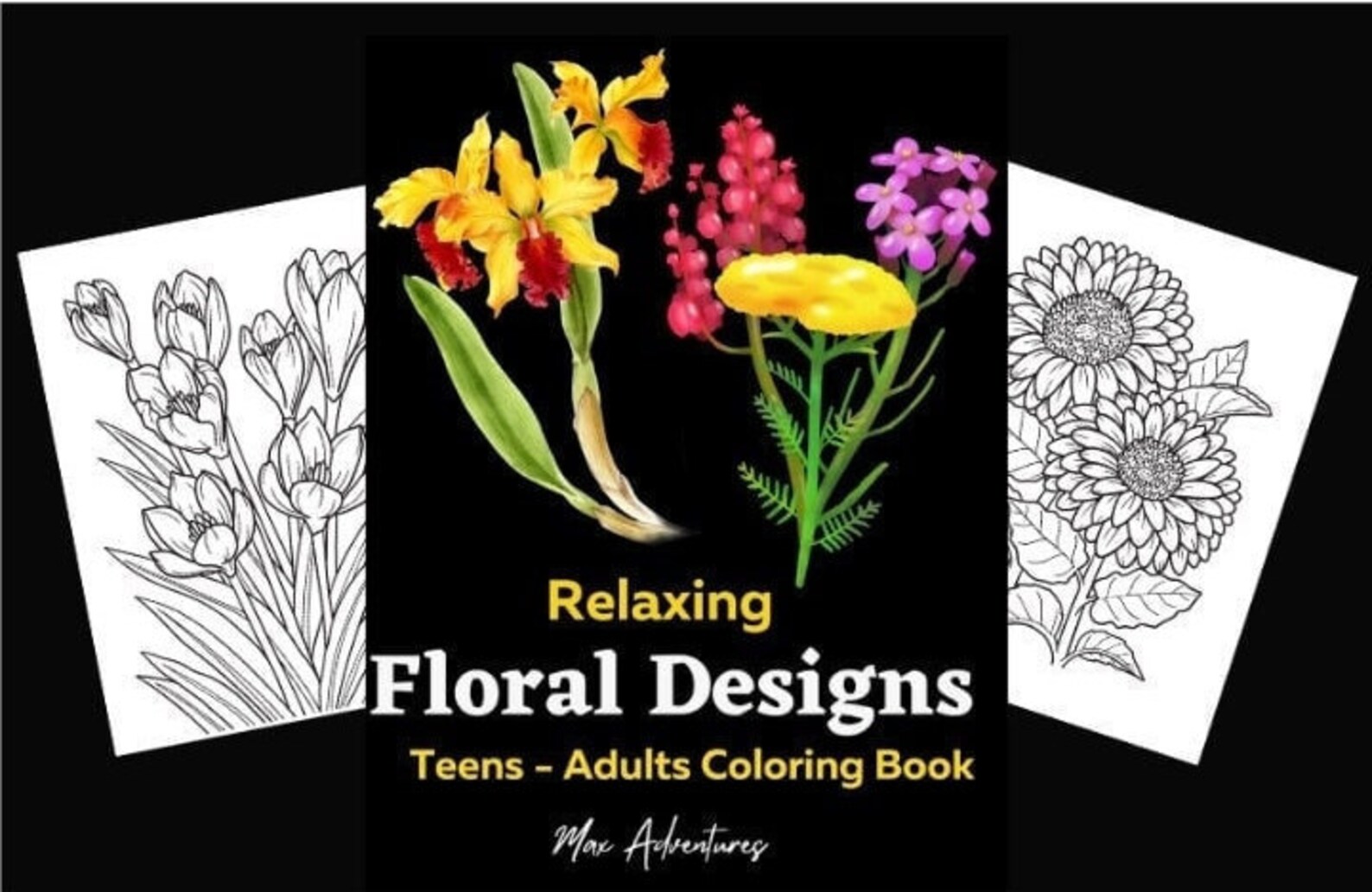 Coloring Pages Adult Coloring Book Coloring Sheets Full Set, Adult