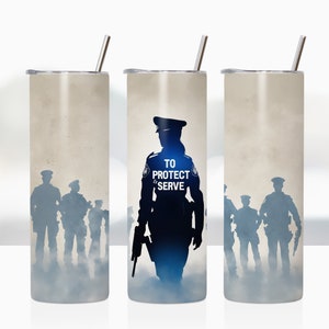 20oz Sublimation Police Bundle